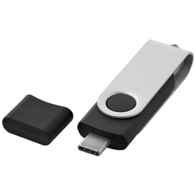 Picture of OTG ROTATE USB TYPE-C in Solid Black.