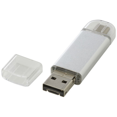 Picture of OTG ALUMINIUM METAL USB TYPE-C in Silver.