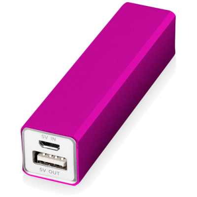 Picture of WS101B 2200 & 2600 MAH POWERBANK in Pink.