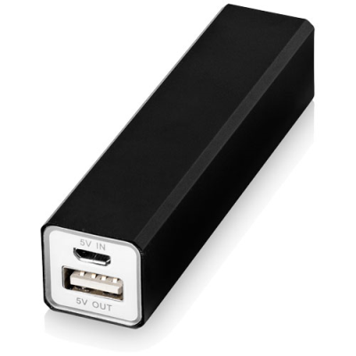 Picture of WS101B 2200 & 2600 MAH POWERBANK in Solid Black.