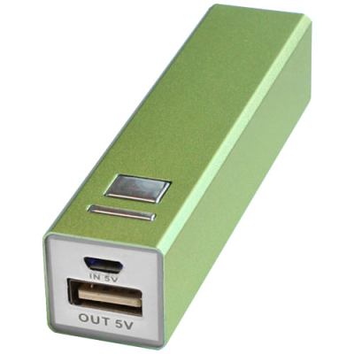 Picture of WS101 2200 & 2600 MAH POWERBANK in Green.