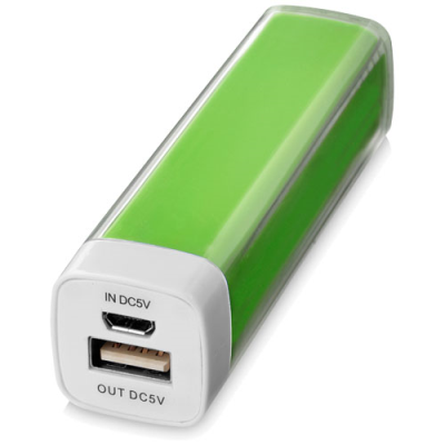 Picture of WS102 2200 & 2600 MAH POWERBANK in Green.