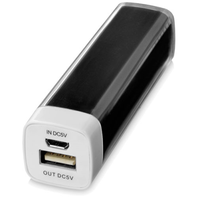 Picture of WS102 2200 & 2600 MAH POWERBANK in Solid Black