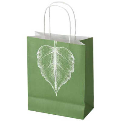 Picture of KRAFT 120 G & M2 PAPER BAG with Twisted Handles - 18 x 9 x 23 Cm