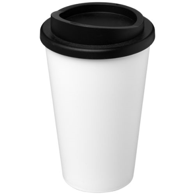 Picture of AMERICANO® 350 ML THERMAL INSULATED TUMBLER in White & Solid Black