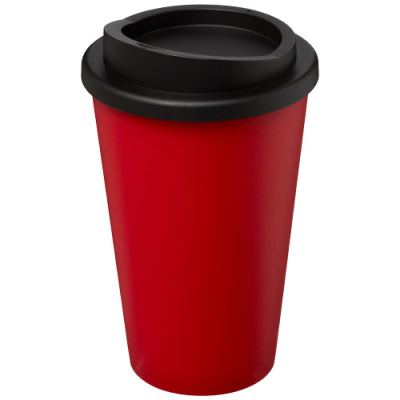 Picture of AMERICANO® 350 ML THERMAL INSULATED TUMBLER in Red & Solid Black.