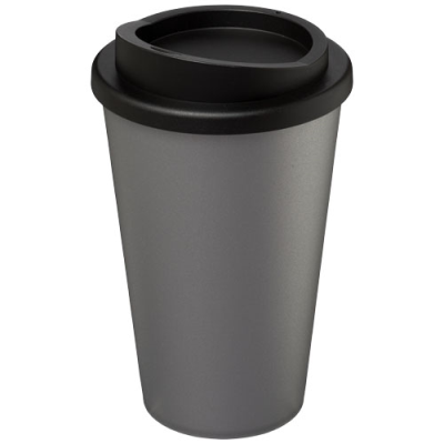 Picture of AMERICANO® 350 ML THERMAL INSULATED TUMBLER in Silver & Solid Black