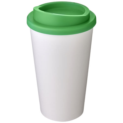 Picture of AMERICANO® 350 ML THERMAL INSULATED TUMBLER in White & Green
