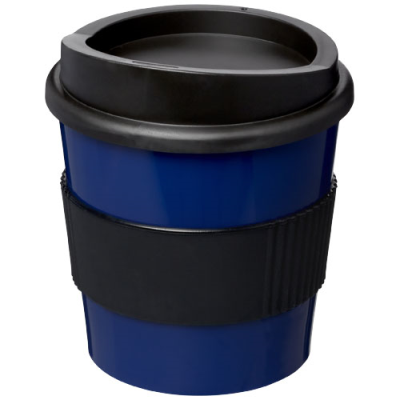 Picture of AMERICANO® PRIMO 250 ML TUMBLER with Grip in Blue & Solid Black.