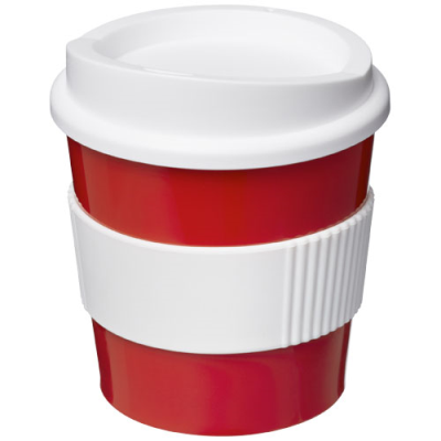 Picture of AMERICANO® PRIMO 250 ML TUMBLER with Grip in Red & White