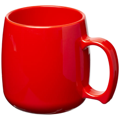 Picture of CLASSIC 300 ML PLASTIC MUG in Red.
