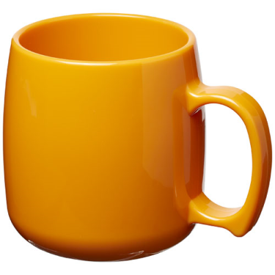 Picture of CLASSIC 300 ML PLASTIC MUG in Orange.