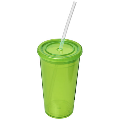 Picture of STADIUM 350 ML DOUBLE-WALLED CUP in Lime