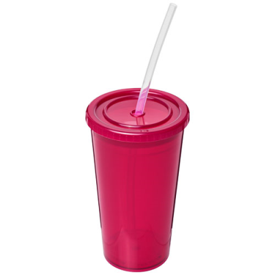 Picture of STADIUM 350 ML DOUBLE-WALLED CUP in Magenta