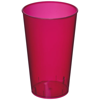 Picture of ARENA 375 ML PLASTIC TUMBLER in Clear Transparent Magenta.