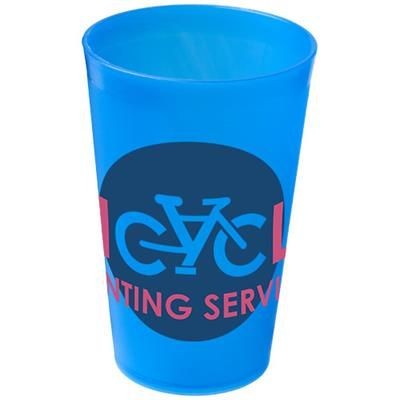Picture of DRENCH 300 ML PLASTIC TUMBLER in Frosted Blue