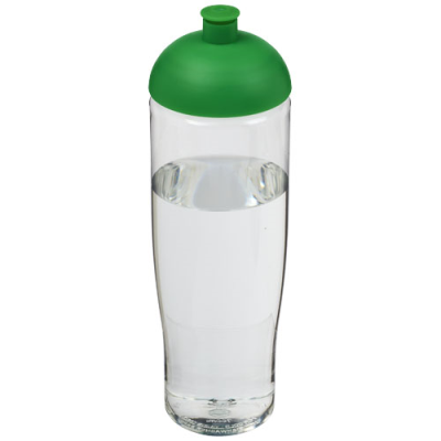 Picture of H2O ACTIVE® TEMPO 700 ML DOME LID SPORTS BOTTLE in Clear Transparent & Green.
