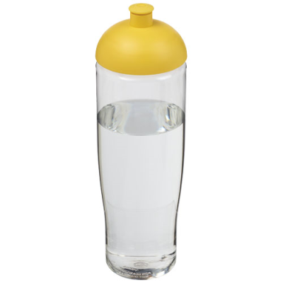 Picture of H2O ACTIVE® TEMPO 700 ML DOME LID SPORTS BOTTLE in Clear Transparent & Yellow