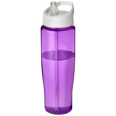 Picture of H2O ACTIVE® TEMPO 700 ML SPOUT LID SPORTS BOTTLE in Purple & White