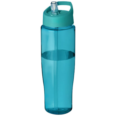 Picture of H2O ACTIVE® TEMPO 700 ML SPOUT LID SPORTS BOTTLE in Aqua Blue