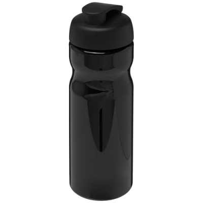 Picture of H2O ACTIVE® BASE 650 ML FLIP LID SPORTS BOTTLE in Solid Black.