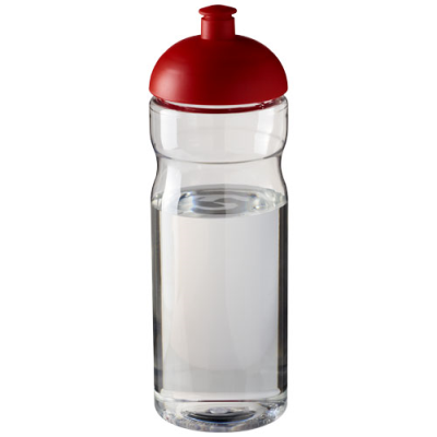 Picture of H2O ACTIVE® BASE 650 ML DOME LID SPORTS BOTTLE in Clear Transparent & Red