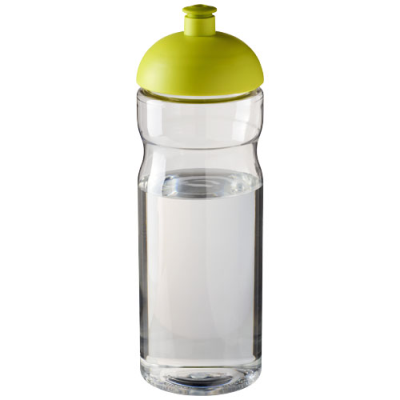 Picture of H2O ACTIVE® BASE 650 ML DOME LID SPORTS BOTTLE in Clear Transparent & Lime.