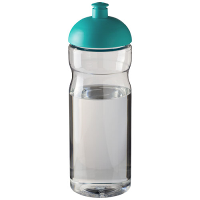 Picture of H2O ACTIVE® BASE 650 ML DOME LID SPORTS BOTTLE in Clear Transparent & Aqua Blue.