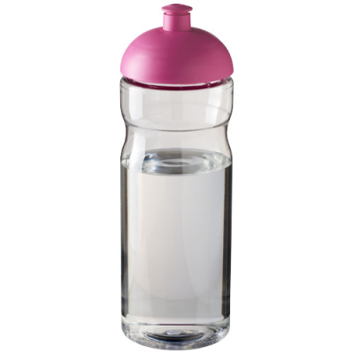 Picture of H2O ACTIVE® BASE 650 ML DOME LID SPORTS BOTTLE in Clear Transparent & Pink