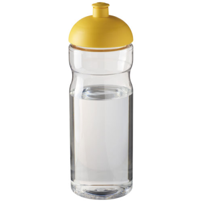 Picture of H2O ACTIVE® BASE 650 ML DOME LID SPORTS BOTTLE in Clear Transparent & Yellow