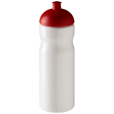 Picture of H2O ACTIVE® BASE 650 ML DOME LID SPORTS BOTTLE in White & Red