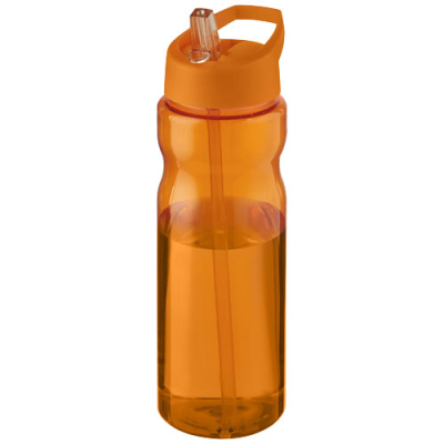 Picture of H2O ACTIVE® BASE 650 ML SPOUT LID SPORTS BOTTLE in Orange & Orange.
