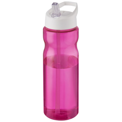 Picture of H2O ACTIVE® BASE 650 ML SPOUT LID SPORTS BOTTLE in Magenta & White.