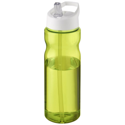 Picture of H2O ACTIVE® BASE 650 ML SPOUT LID SPORTS BOTTLE in Lime & White