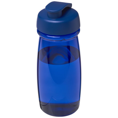 Picture of H2O ACTIVE® PULSE 600 ML FLIP LID SPORTS BOTTLE in Blue.