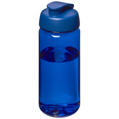 Picture of H2O ACTIVE® OCTAVE TRITAN™ 600 ML FLIP LID SPORTS BOTTLE in Blue.