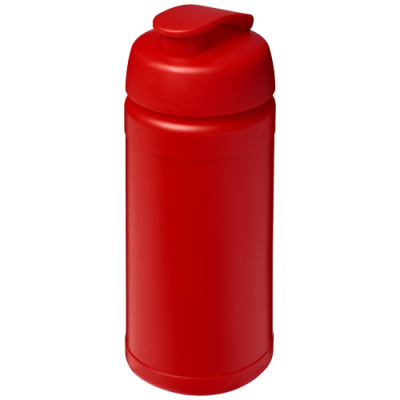 Picture of BASELINE® PLUS 500 ML FLIP LID SPORTS BOTTLE in Red.