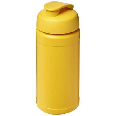 Picture of BASELINE® PLUS 500 ML FLIP LID SPORTS BOTTLE in Yellow.