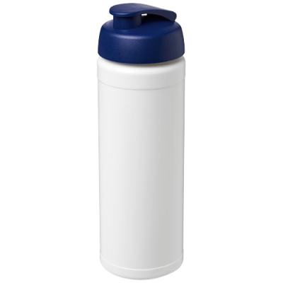 Picture of BASELINE® PLUS 750 ML FLIP LID SPORTS BOTTLE in White & Blue