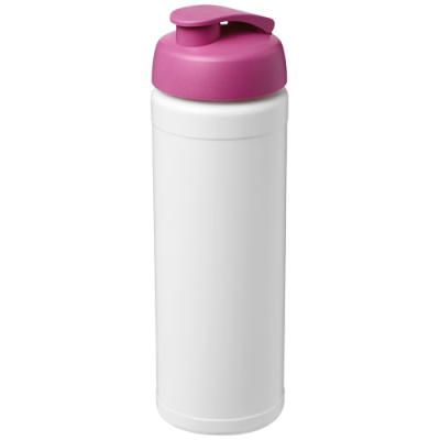 Picture of BASELINE® PLUS 750 ML FLIP LID SPORTS BOTTLE in White & Pink