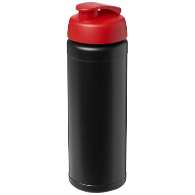 Picture of BASELINE® PLUS 750 ML FLIP LID SPORTS BOTTLE in Solid Black & Red