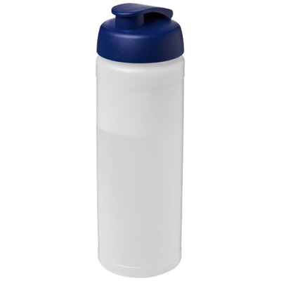 Picture of BASELINE® PLUS 750 ML FLIP LID SPORTS BOTTLE in Clear Transparent & Blue.