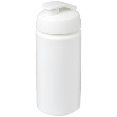 Picture of BASELINE® PLUS GRIP 500 ML FLIP LID SPORTS BOTTLE in White