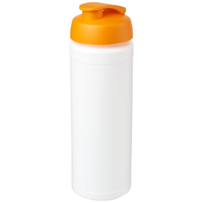 Picture of BASELINE® PLUS GRIP 750 ML FLIP LID SPORTS BOTTLE in White & Orange