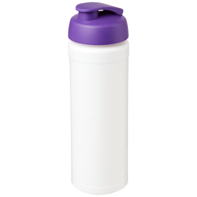 Picture of BASELINE® PLUS GRIP 750 ML FLIP LID SPORTS BOTTLE in White & Purple