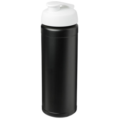 Picture of BASELINE® PLUS GRIP 750 ML FLIP LID SPORTS BOTTLE in Solid Black & White.