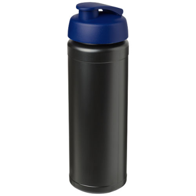 Picture of BASELINE® PLUS GRIP 750 ML FLIP LID SPORTS BOTTLE in Solid Black & Blue