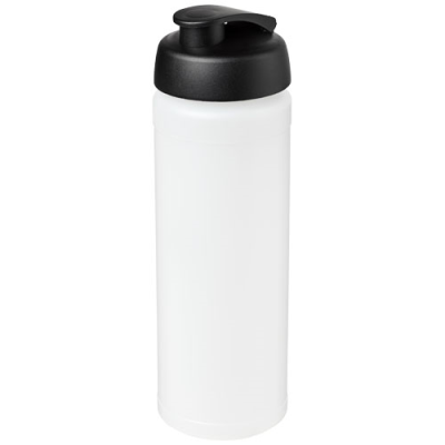 Picture of BASELINE® PLUS GRIP 750 ML FLIP LID SPORTS BOTTLE in Clear Transparent & Solid Black