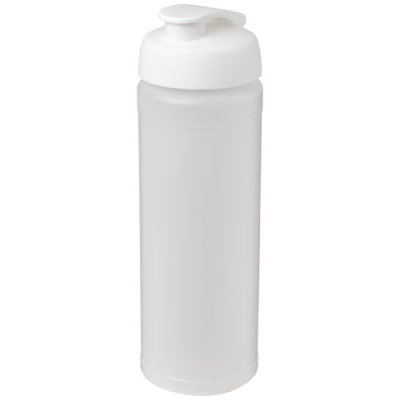 Picture of BASELINE® PLUS GRIP 750 ML FLIP LID SPORTS BOTTLE in Clear Transparent & White
