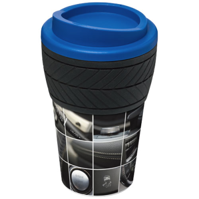 Picture of BRITE-AMERICANO® TYRE 350 ML THERMAL INSULATED TUMBLER in Mid Blue.